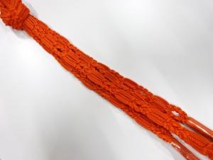 未使用品　正絹　夏手組帯締め